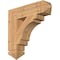 Ekena Millwork Merced Arts & Crafts Smooth Bracket, Western Red Cedar, 5 1/2"W x 24"D x 24"H BKT06X24X24MRC03SWR - alternate 1